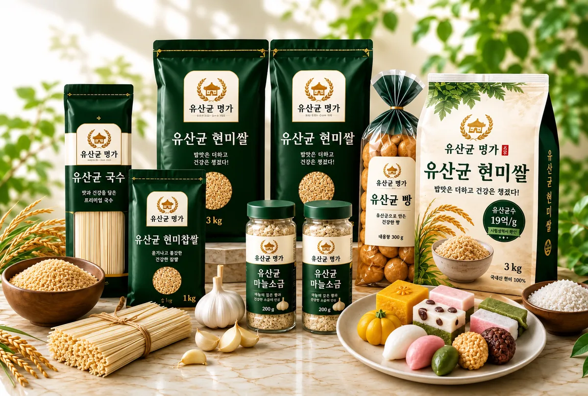 유산균 명가 제품군