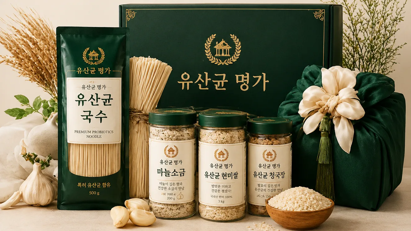 유산균 명가 웰컴 상품세트